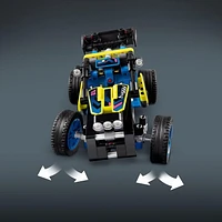 LEGO Technic Off-Road Race Buggy Buildable Car Toy, Cool Toy for 8 Year Old Boys, Girls and Kids who Love Rally Contests, Race Car Toy Featuring Moving 4-Cylinder Engine and Working Suspension, 42164, Includes 219 Pieces, Ages 8+