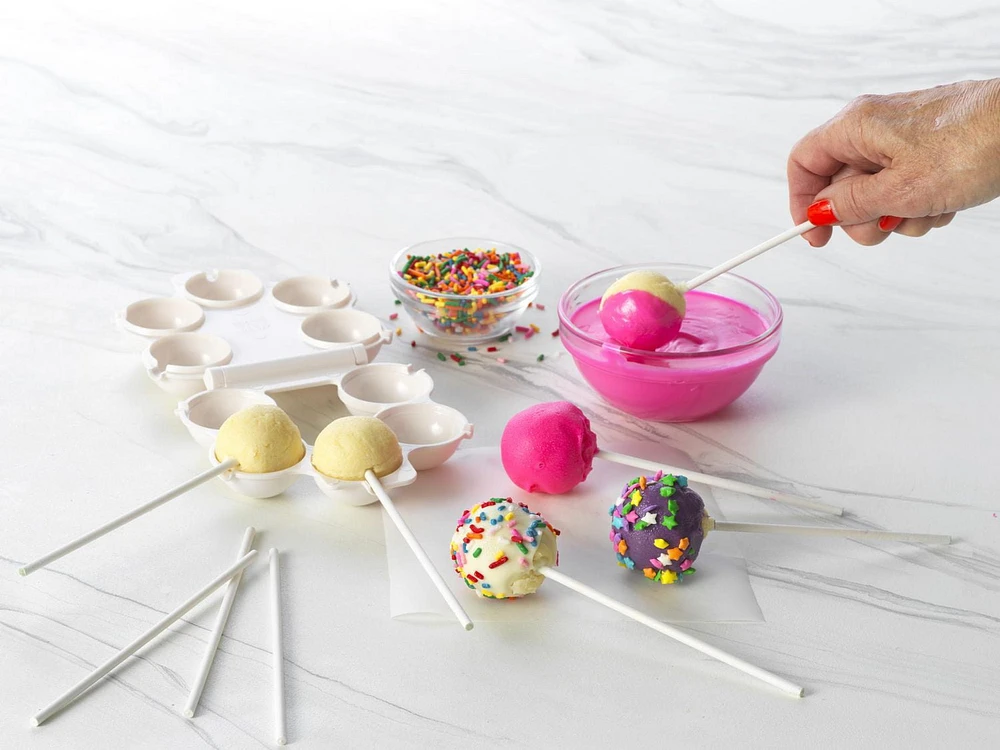 GoodCook Everyday Paper Cake Pop Sticks Biodegradable and eco-friendly<br>6 Inch, 100 Count, GC CAKE POP STICKS, 6IN (100CT)