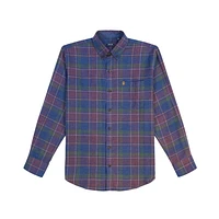 IZOD MENS LONG SLEEVE FLANNEL