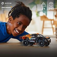 LEGO Technic NEOM McLaren Extreme E Race Car, Off-Road Pull Back Car Toy for Action Vehicle Role Play, Cool Toy for 7 Year Olds, McLaren Car Toy Gift Idea for Boys, Girls and Kids, 42166, Includes 252 Pieces, Ages 7+