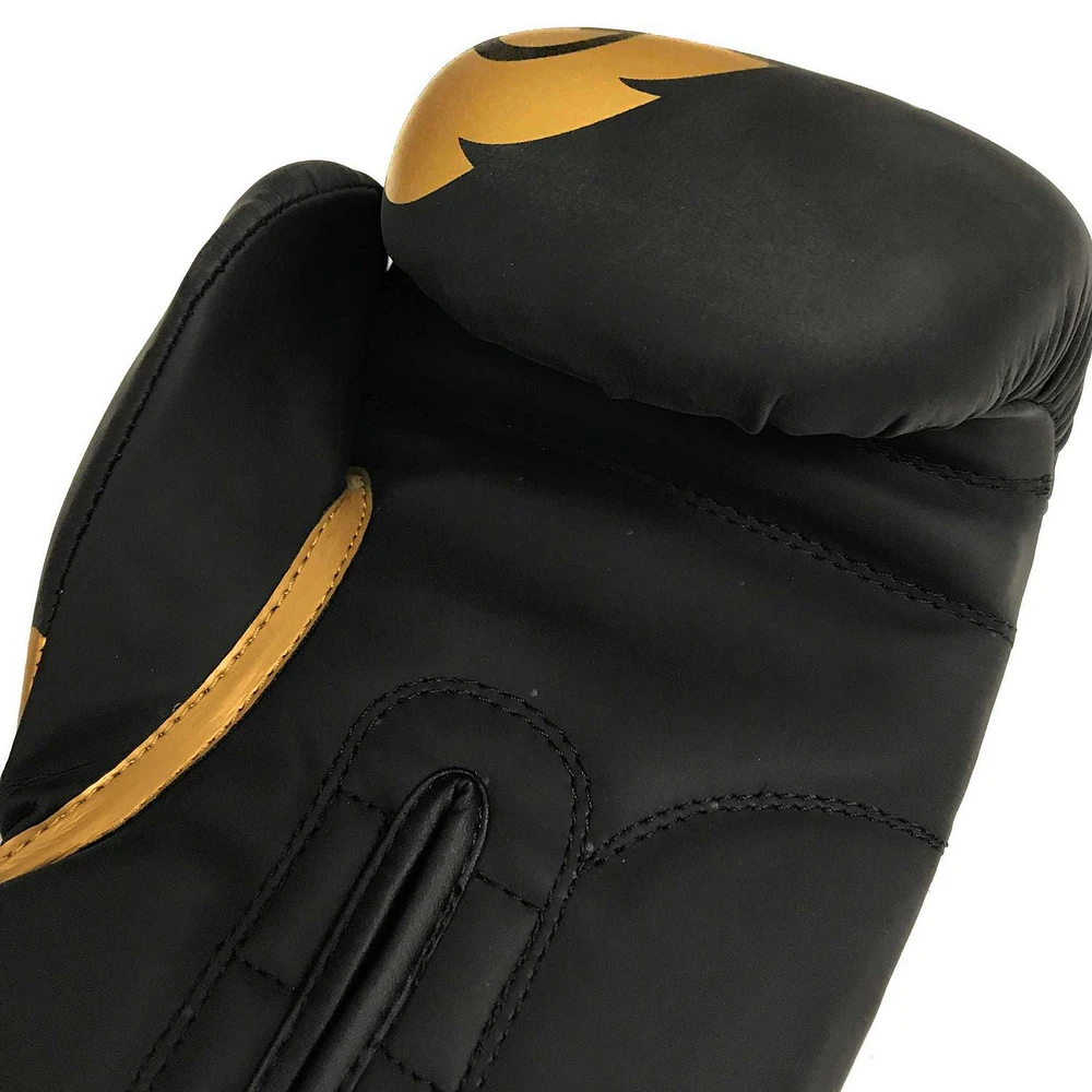 IBF Thai Series Boxing Gloves  - 10 oz. - Black & Gold