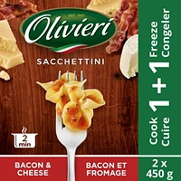 Olivieri Bacon Cheese Fresh Sacchettini Pasta