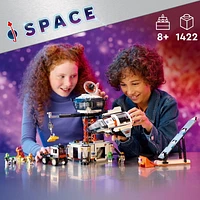 LEGO City Space Base and Rocket Launchpad, Planet Exploration Toy, Building Kit for Creative Role Play, Rocket Ship Toy for Kids Ages 8 Plus, 6 Minifigures, Robot and 2 Alien Action Figures, 60434