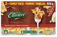 Olivieri Bacon Cheese Fresh Sacchettini Pasta