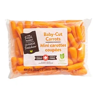 Mini carottes coupées Mon marché fraîcheur