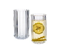 Better Homes & Gardens 14 Ounce Clear Fluted Tumbler Glass 12PK