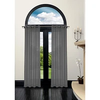 Safdie & Co. Curtain 86L Grey Bella Batiste