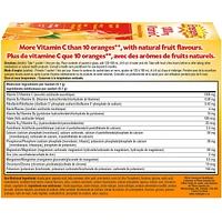 Emergen-C® Super Orange 1000mg Vitamin C / Electrolytes / B Vitamins Mineral Supplement, 30 Packets, Vitamin C