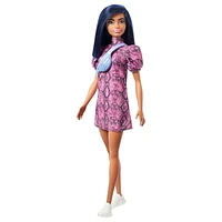 Barbie Fashionistas Doll with Long, Black Blue Hair, Ages 3+