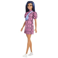 Barbie Fashionistas Doll with Long, Black Blue Hair, Ages 3+