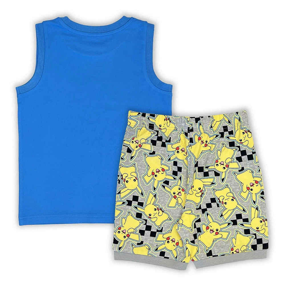 Pokemon Boys 2-pc  pyjama sleeveless tank top and short set