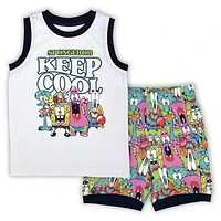 Sponge Bob Boys 2-pc  pyjama sleeveless tank top and short set