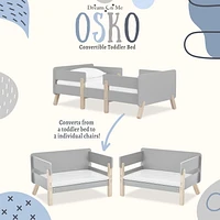 Dream On Me Osko Convertible Toddler Bed