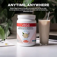 Vega Protein & Energy Vanilla Bean - Plant Based Vegan Protein Powder