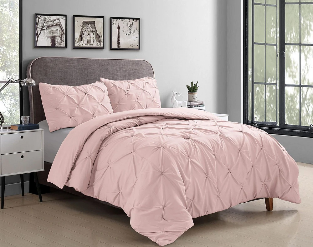 Swift Home Pintuck Comforter Set