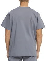 Scrubstar Men's Core Essentials V-Neck Scrub Top