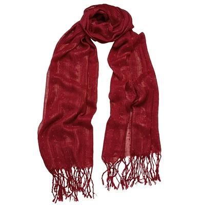 Echarpe Fourrure Unie Lurex George