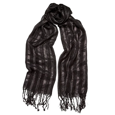 Echarpe Fourrure Unie Lurex George