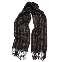 Echarpe Fourrure Unie Lurex George