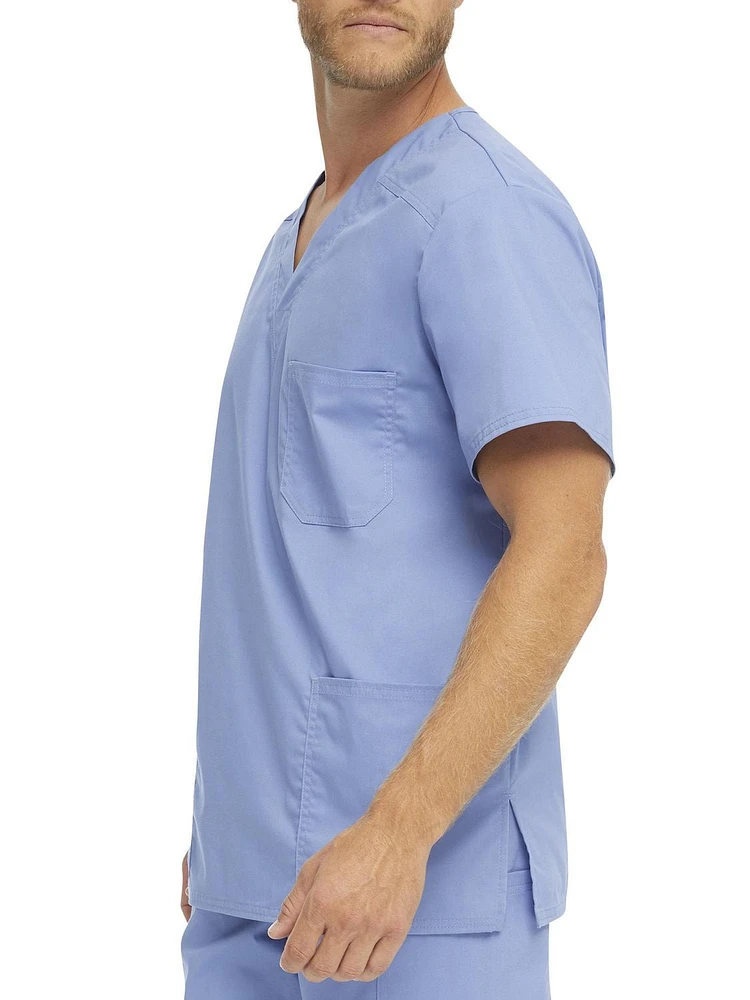Haut d’uniforme médical à encolure en V Core Essentials pour homme Scrubstar