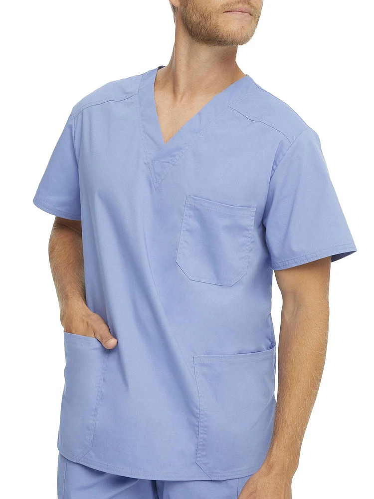 Haut d’uniforme médical à encolure en V Core Essentials pour homme Scrubstar