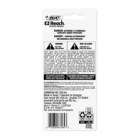 Allume-bougie BIC EZ Reach, le briquet ultime à tige plus longue pour allumer des grils (1,45 pouce), couleurs assorties, paquet de 2 briquets (les couleurs peuvent varier) Paquet de 2 briquets EZ Reach