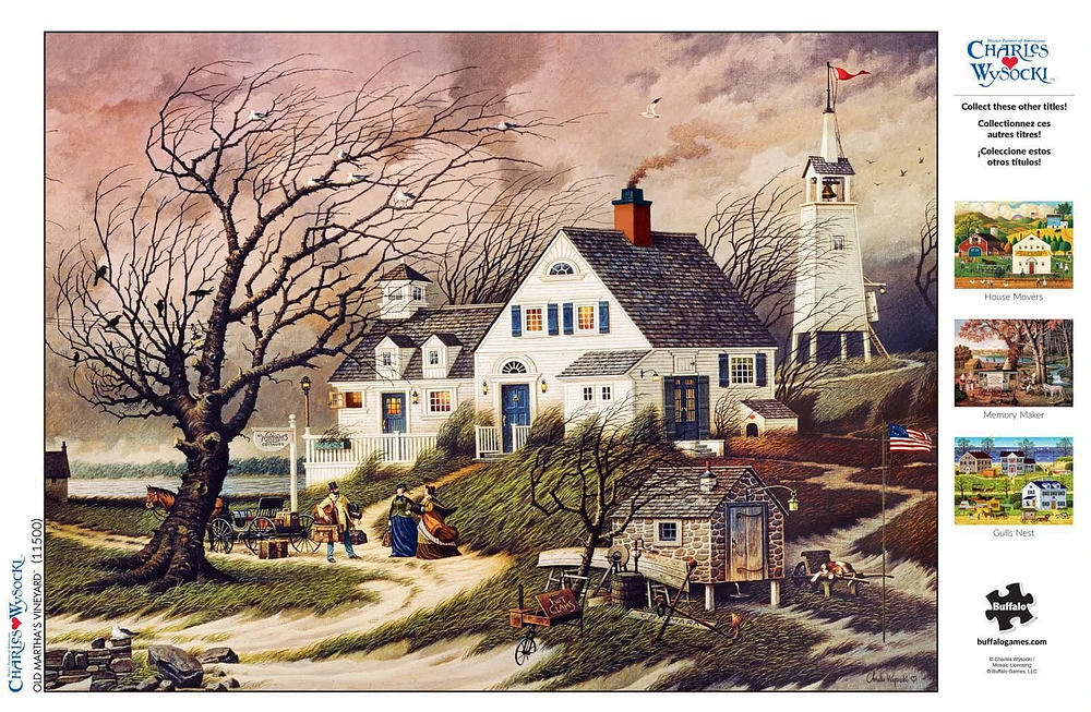 Buffalo Games - Charles Wysocki - Old Martha's Vineyard - 1000 Piece Jigsaw Puzzle