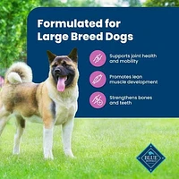 BLUE Life Protection Formula recette agneau et riz brun pour chiens adultes de race de grande taille 9,9kg
