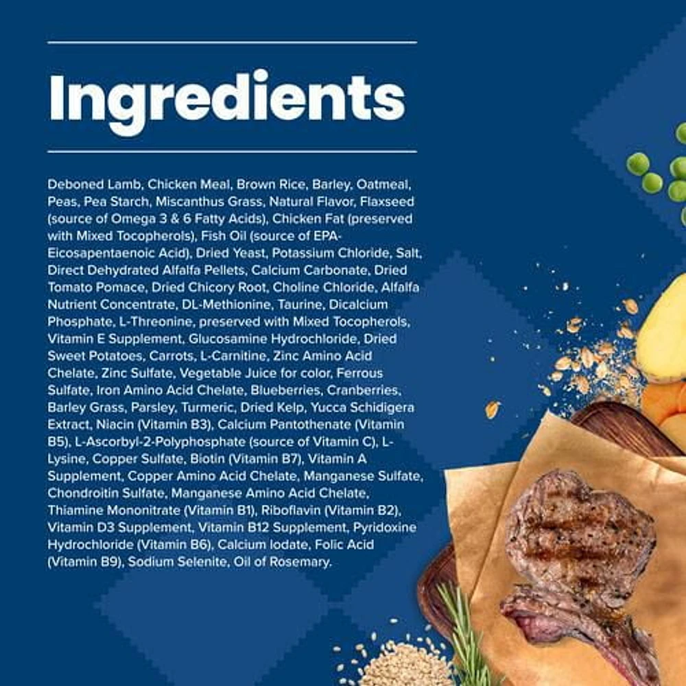 BLUE Life Protection Formula recette agneau et riz brun pour chiens adultes de race de grande taille 9,9kg