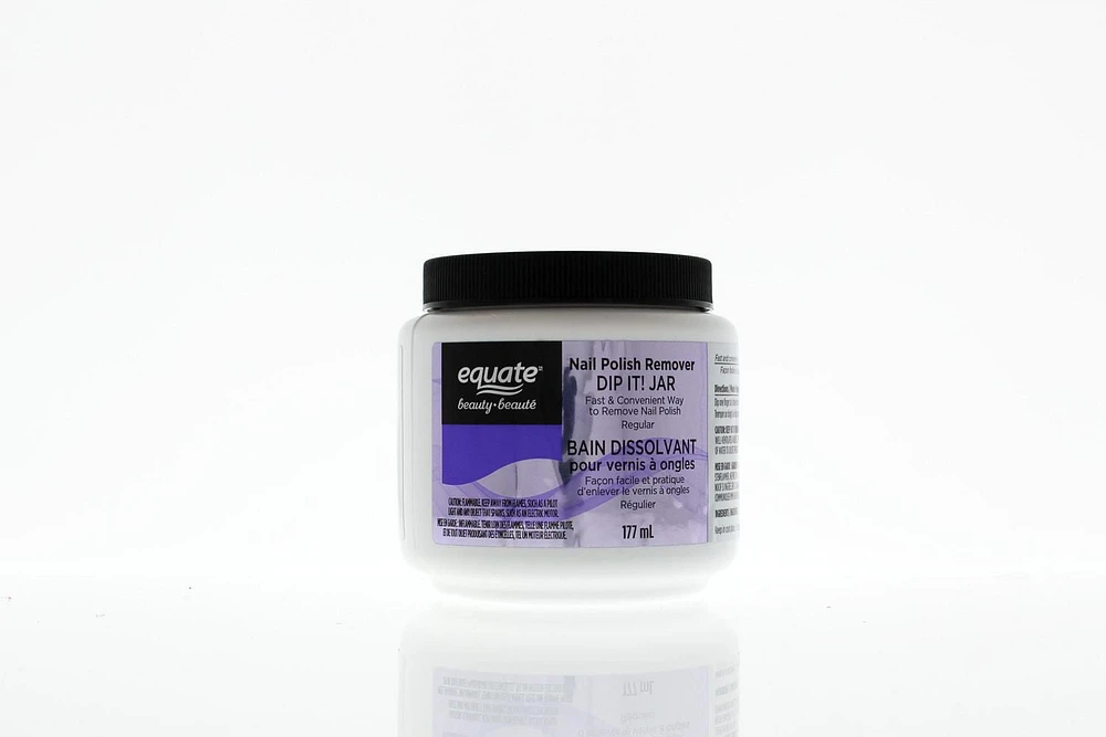 Equate Beauté Régulier Bain Dissolvant pour vernis à ongles