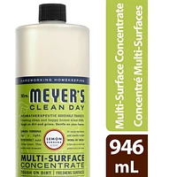 Mrs. Meyer’s Clean Day multi-surface concentré nettoyant tout usage, 946ml, verveine citronnée Enlève collé sur saleté- 946ml