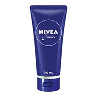 NIVEA Creme, All-Purpose Moisturizing Cream, Face, Hand, Body Cream, 100 mL Tube