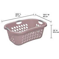 Sterilite 44 Liter Hip Hold Laundry Basket - Pink