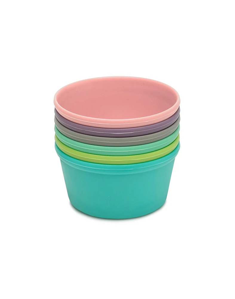 melii Rainbow Silicone Food Cups 6pcs, Silicone Food Cups