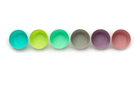 melii Rainbow Silicone Food Cups 6pcs, Silicone Food Cups