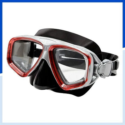 Dolfino Pro Vega Youth Swim Mask - Red