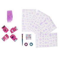 Cool Maker, Shimmer Me Body Art with Roller, 4 Metallic Foils and 180 Designs, Temporary Tattoo Kids Toys for Ages 8 and up, Cool Maker