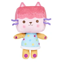 DreamWorks Gabby’s Dollhouse, 8-inch Baby Box Cat Purr-ific Plush Toy, Kids Toys for Ages 3 and up