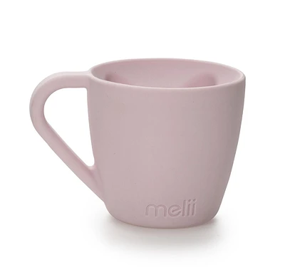 melii Silicone Bear Mug for Toddlers and Kids - Pink