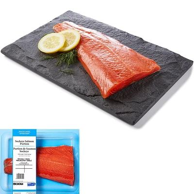 Sockeye Salmon Portion, 1 portion, 0.25 - 0.40 kg