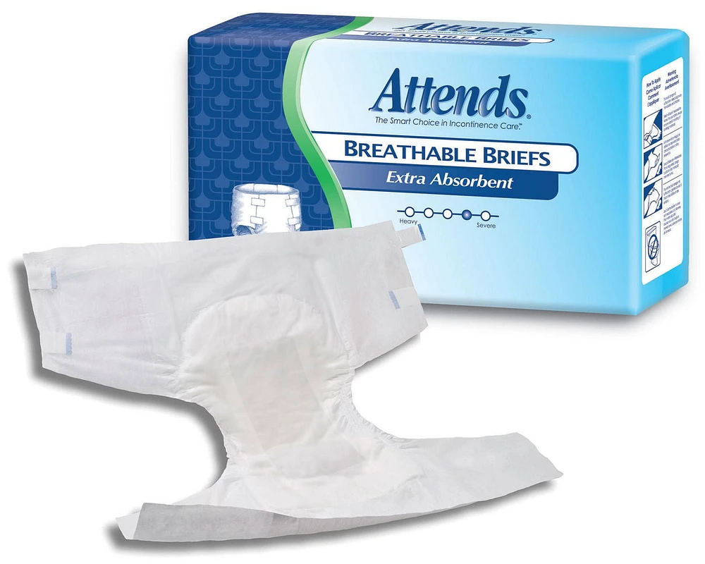 Attends Breathable Extra Absorbent Brief