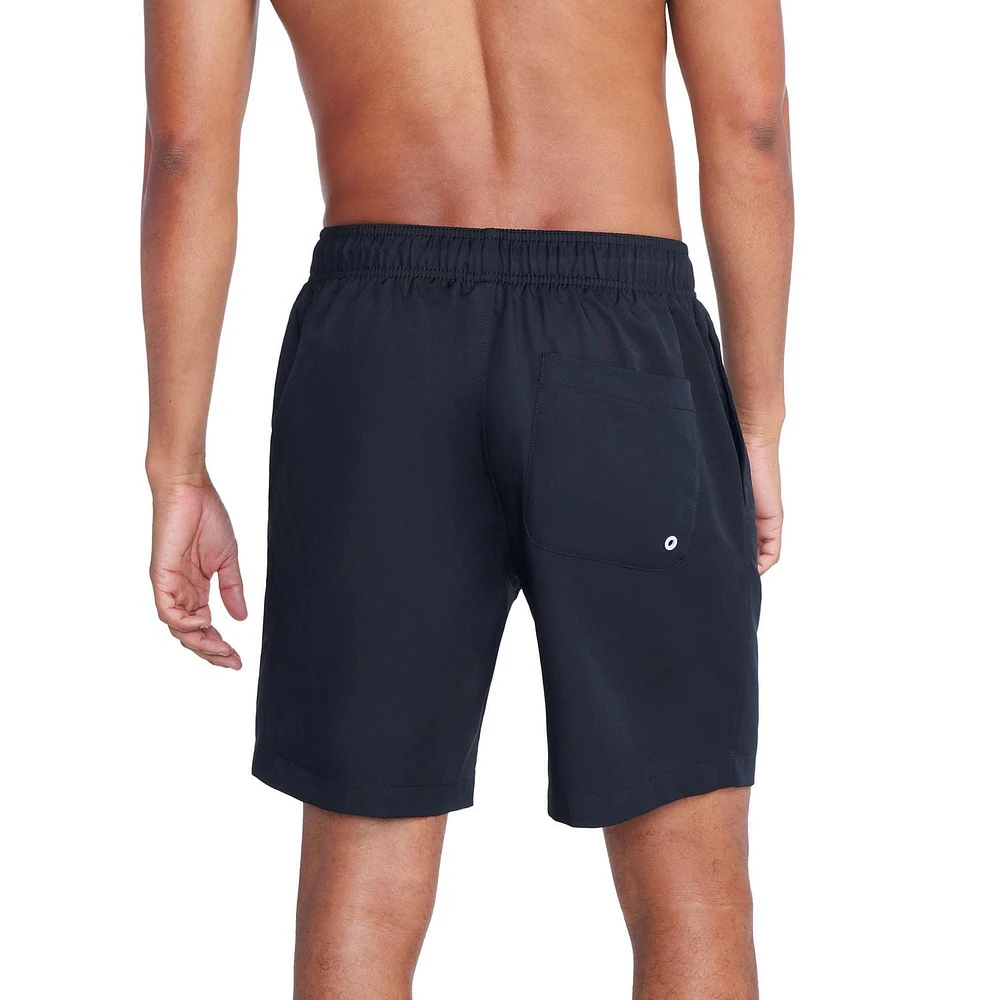 Short de volley 18 po de couleur unie Speedo pour hommes Tailles P-2XL