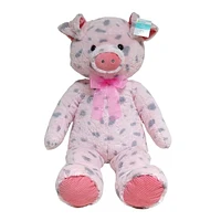 Way To Celebrate Easter Plush 35inch Extra Large Pig,pink