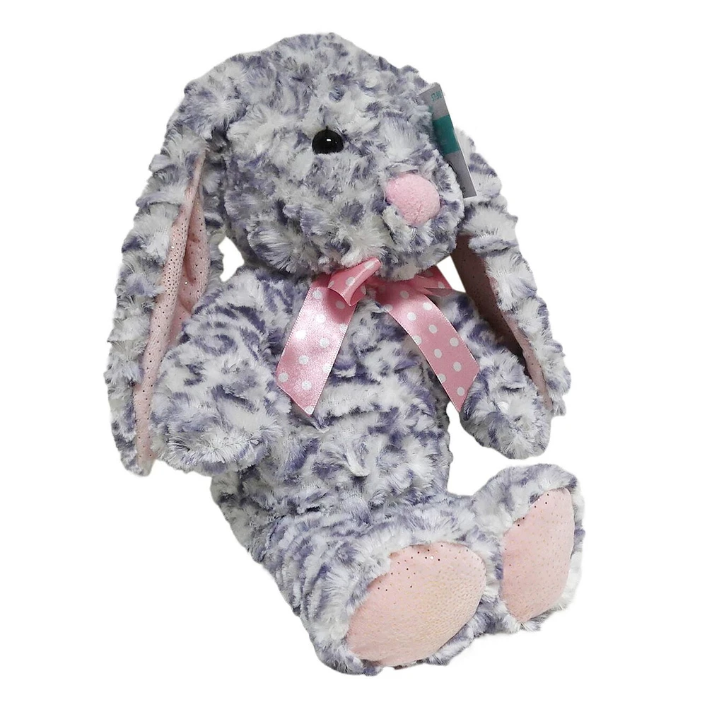 Way to Celebrate Medium Plush Tiedye Bunny,15.5INCH