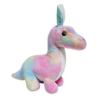 Way to Celebrate Soft Dino with Bunny Ear, Pink 11.5inch