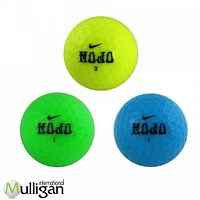 Mulligan - 12 Nike Mojo 4A Recycled Used Golf Balls, Mix Colors