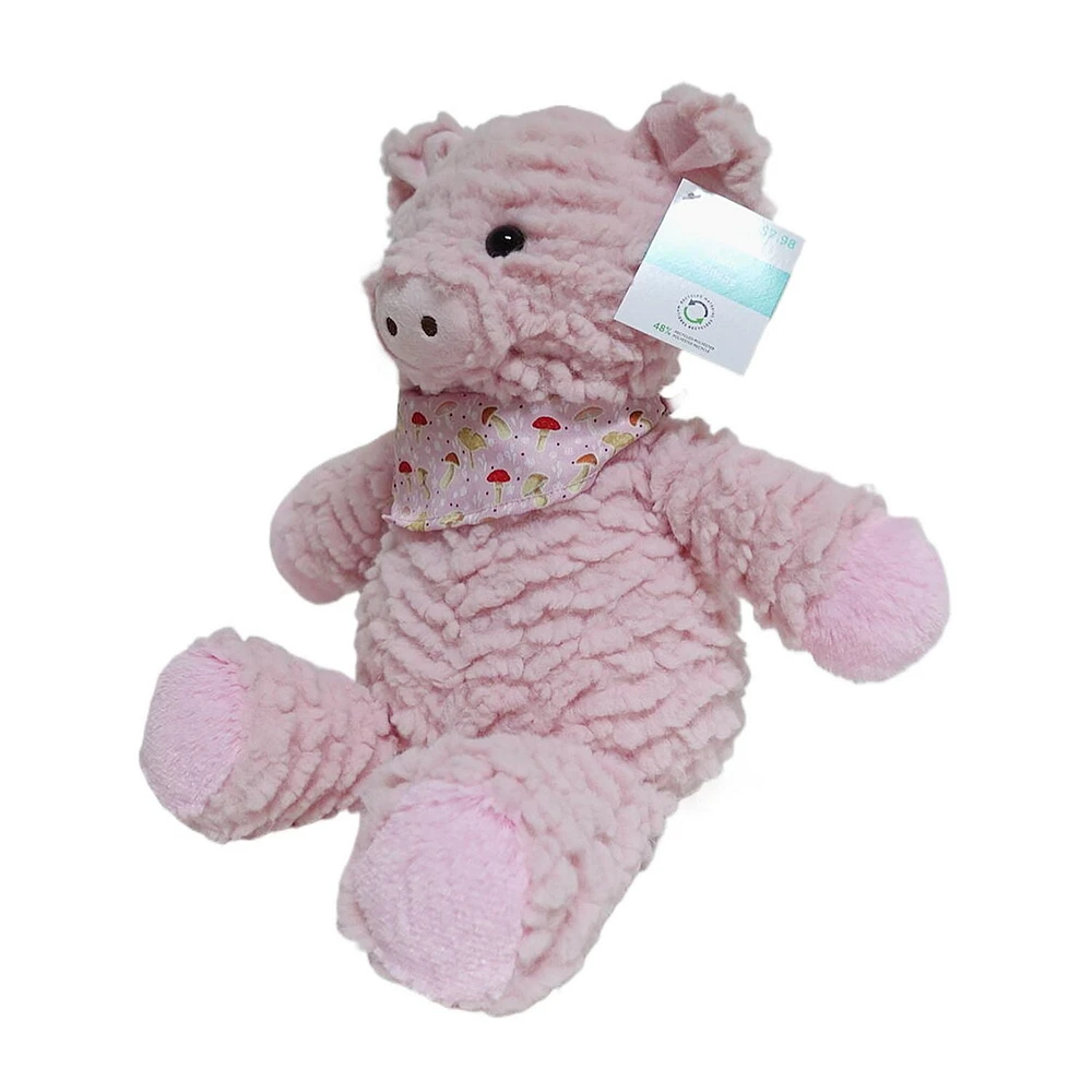 Way To Celebrate Easter Plush 16.5inch Medium Plush Pig with Bandana