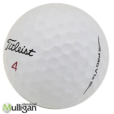 Mulligan - 12 Titleist Prov1x 2020 5A Recycled Used Golf Balls, White