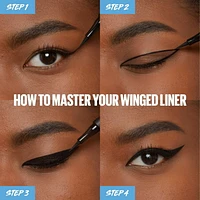 Maybelline New York Master Precise Traceur Liquide, Jusqu'à 30 heures, Application simple et précise, Emerald, 1 ml Soft, chenille-style baby yarn