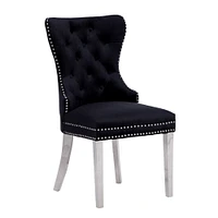 BOYEL DINING CHAIR in Black SET OF 4